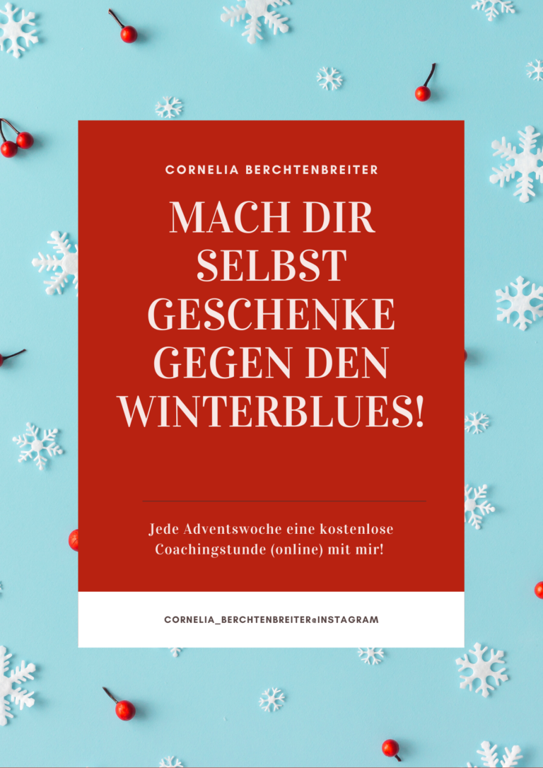 Gegen den Winterblues Ressourcentauchen Aktion Advent